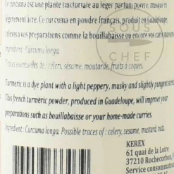 Terre Exotique Ingredients Brands|Herbs & Spices^"Extra" Turmeric Powder, 40g