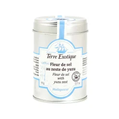 Terre Exotique Ingredients Brands|Herbs & Spices^Fleur De Sel With Yuzu Zest, 90g