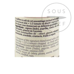 Terre Exotique Ingredients Brands|Mexican Ingredients^Guacamole Spice Blend, 55g