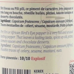 Terre Exotique Ingredients Brands|Herbs & Spices^Pili Pili Chilli Pepper, 12g