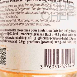 Terre Exotique Ingredients Brands|Middle Eastern Ingredients^Preserved Lemon, 330g