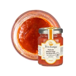 Terre Exotique Ingredients Brands|Mexican Ingredients^Red Chilli Puree with Lime, 100g