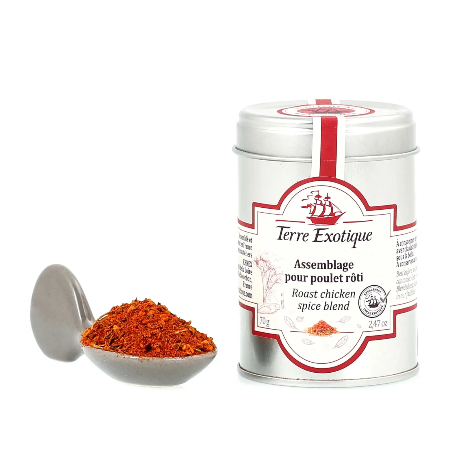 Terre Exotique Ingredients Brands|Herbs & Spices^Roast Chicken Spice Blend, 70g