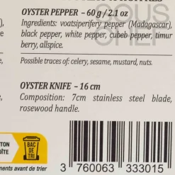 Terre Exotique Ingredients Brands|French Ingredients^The Oyster Farmer Box