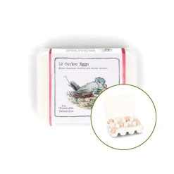 Chocolate Detective Ingredients Brands|Chocolate & Sweets^The 12 Cuckoo Chocolate Eggs, 150g