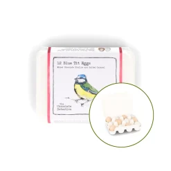 Chocolate Detective Ingredients Brands|Chocolate & Sweets^The 12 Blue Tit Chocolate Eggs, 150g