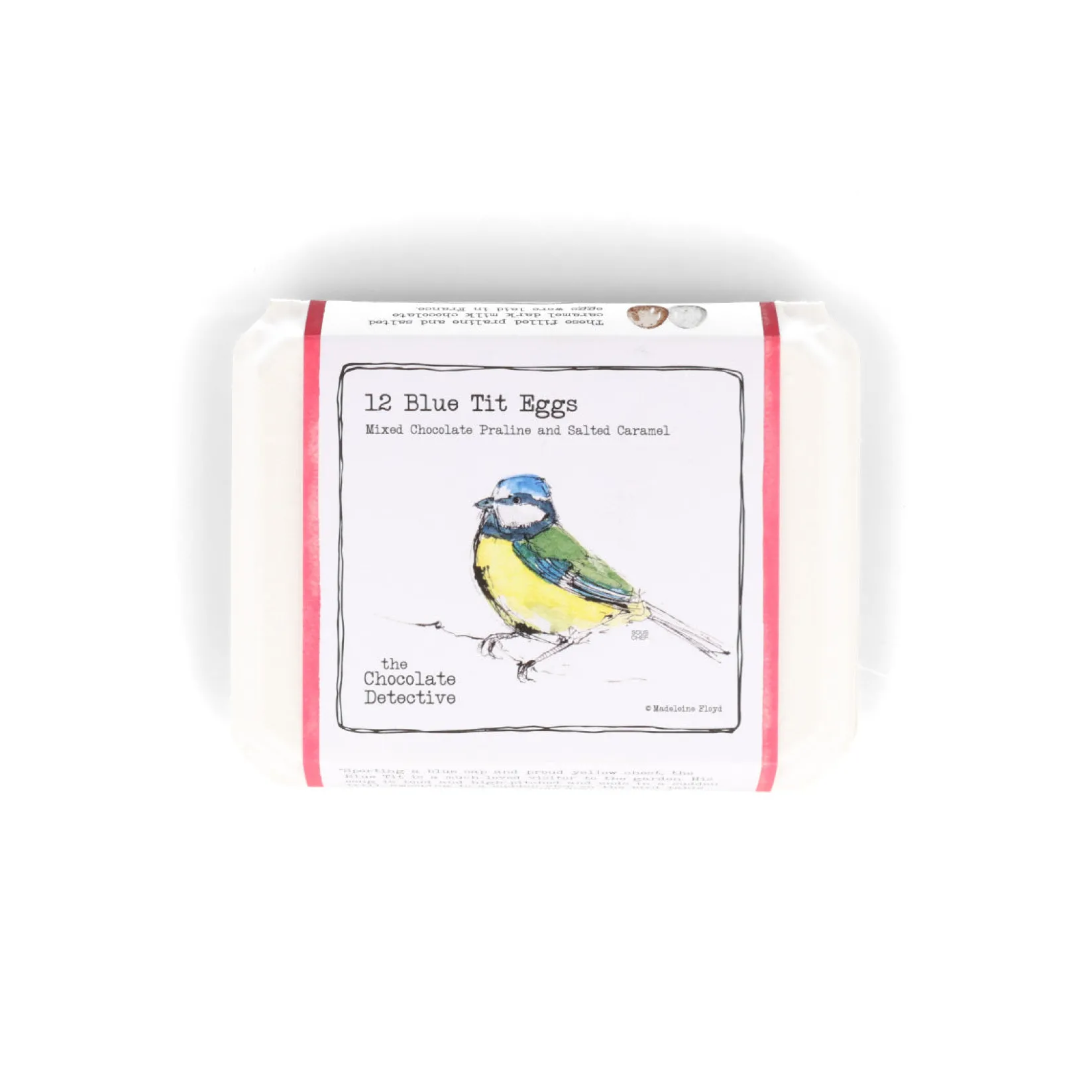 Chocolate Detective Ingredients Brands|Chocolate & Sweets^The 12 Blue Tit Chocolate Eggs, 150g