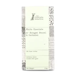 Chocolate Detective Ingredients Brands|Chocolate & Sweets^The White Broken Chocolate with Foraged Fennel & Cardamom, 100g