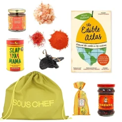 Sous Chef Kit Ingredients Brands^The Edible Atlas Cookbook Set