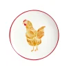 The Platera Tableware Brands^Conchi Chicken Porcelain Side Plate, 21cm