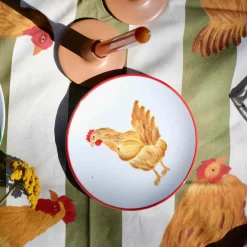 The Platera Tableware Brands^Conchi Chicken Porcelain Side Plate, 21cm