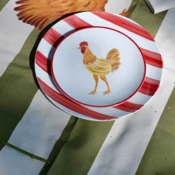 The Platera Tableware Brands|Plates^Lola Chicken Porcelain Side Plate, 21cm