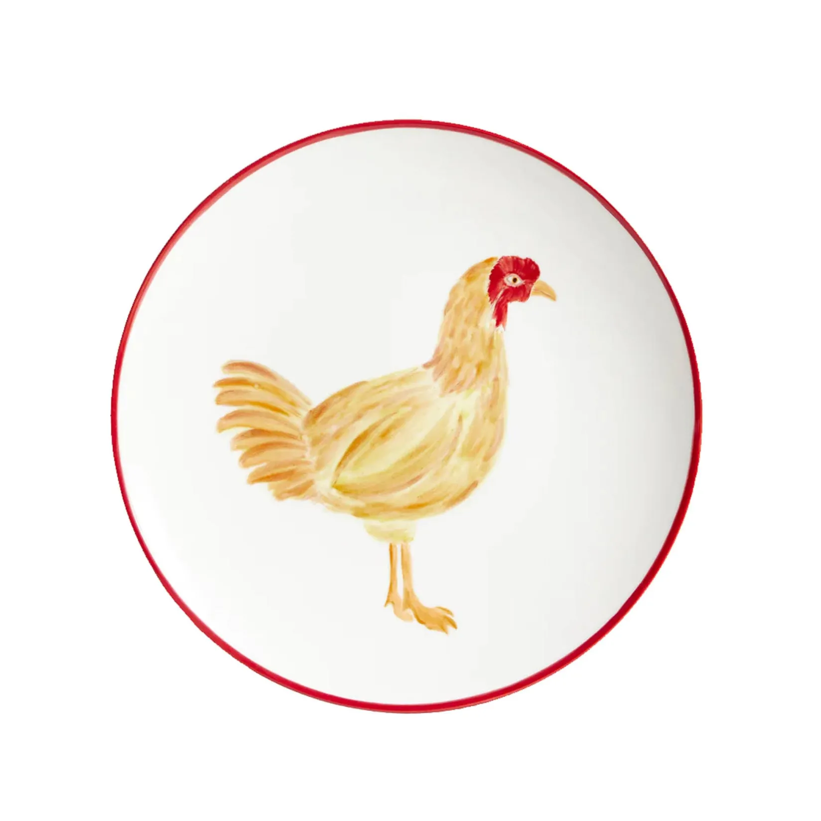 The Platera Plates|Crockery & Dinnerware^Menchu Chicken Porcelain Side Plate, 21cm