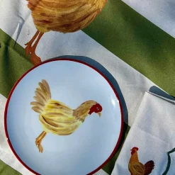 The Platera Plates|Crockery & Dinnerware^Menchu Chicken Porcelain Side Plate, 21cm