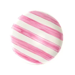 The Platera Plates|Crockery & Dinnerware^Pink Stripe Porcelain Dinner Plate, 27.5cm