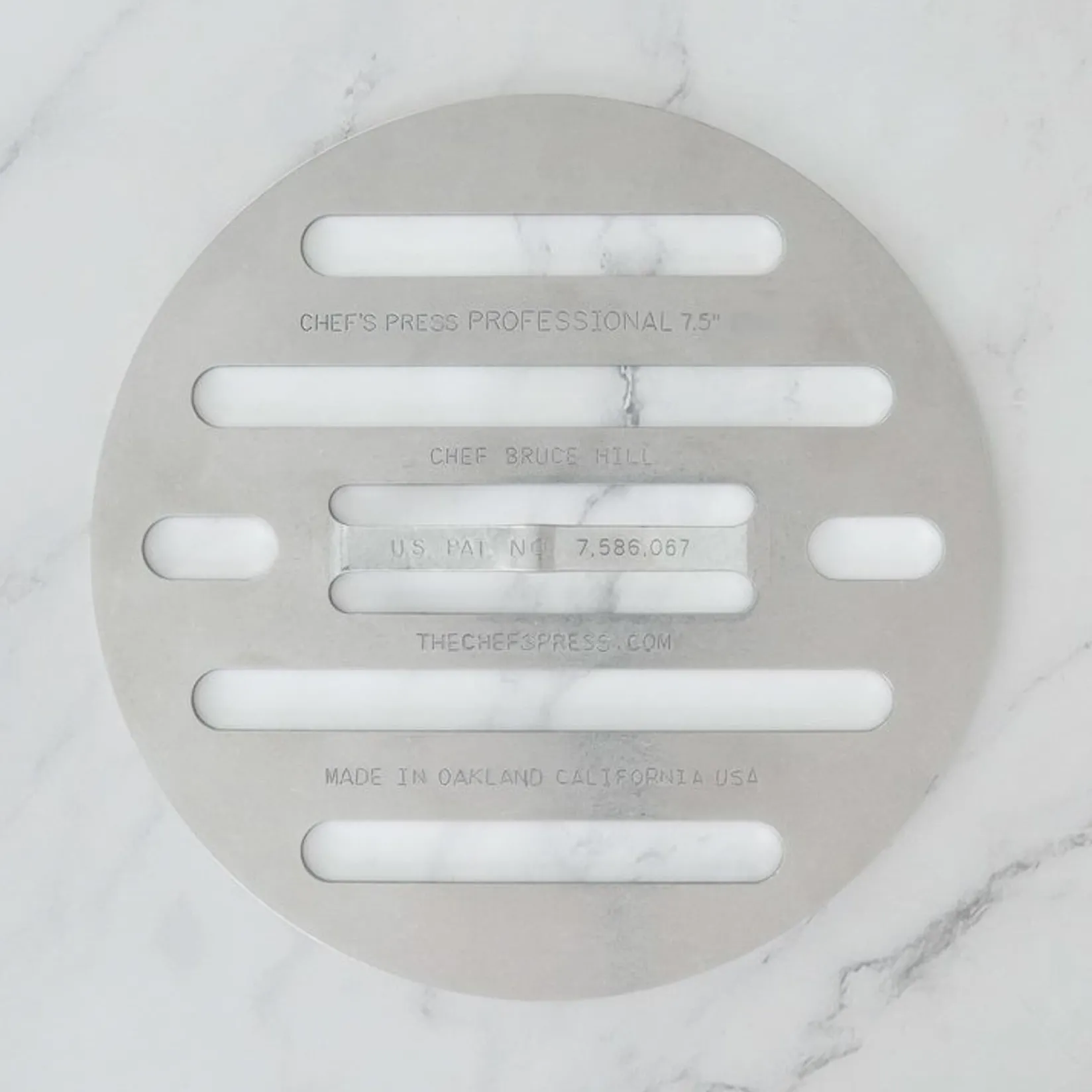 The Chef's Press American Ingredients|Kitchen Tools & Utensils^The Round Chef's Press, 16oz