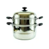 Chinese Cookware Chinese Ingredients|Kitchen Tools & Utensils^2-Tier Stainless Steel Steamer