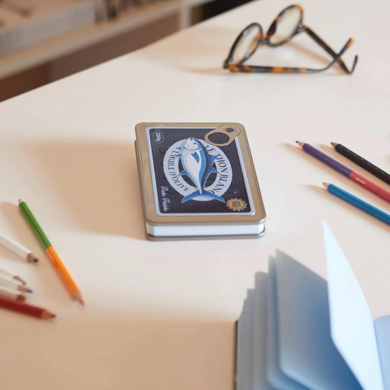 Balvi Tableware Brands^Tinned Fish Notebook, 160 pages