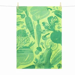 Tissage Moutet Kitchen Textiles & Clothing^Vegetables French Jacquard Tea Towel