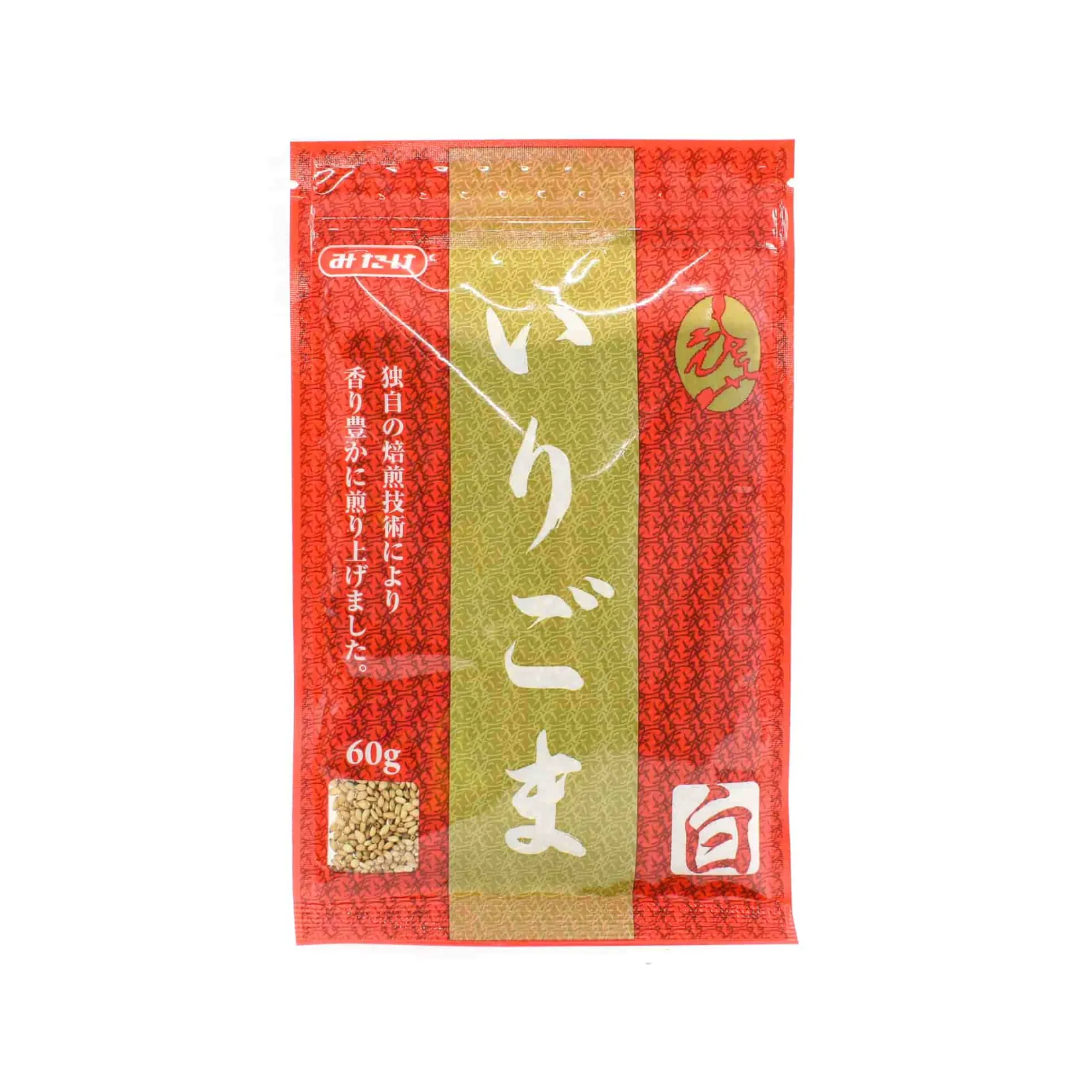 Mitake Ingredients Brands|Korean Ingredients^Toasted White Sesame Seeds, 60g