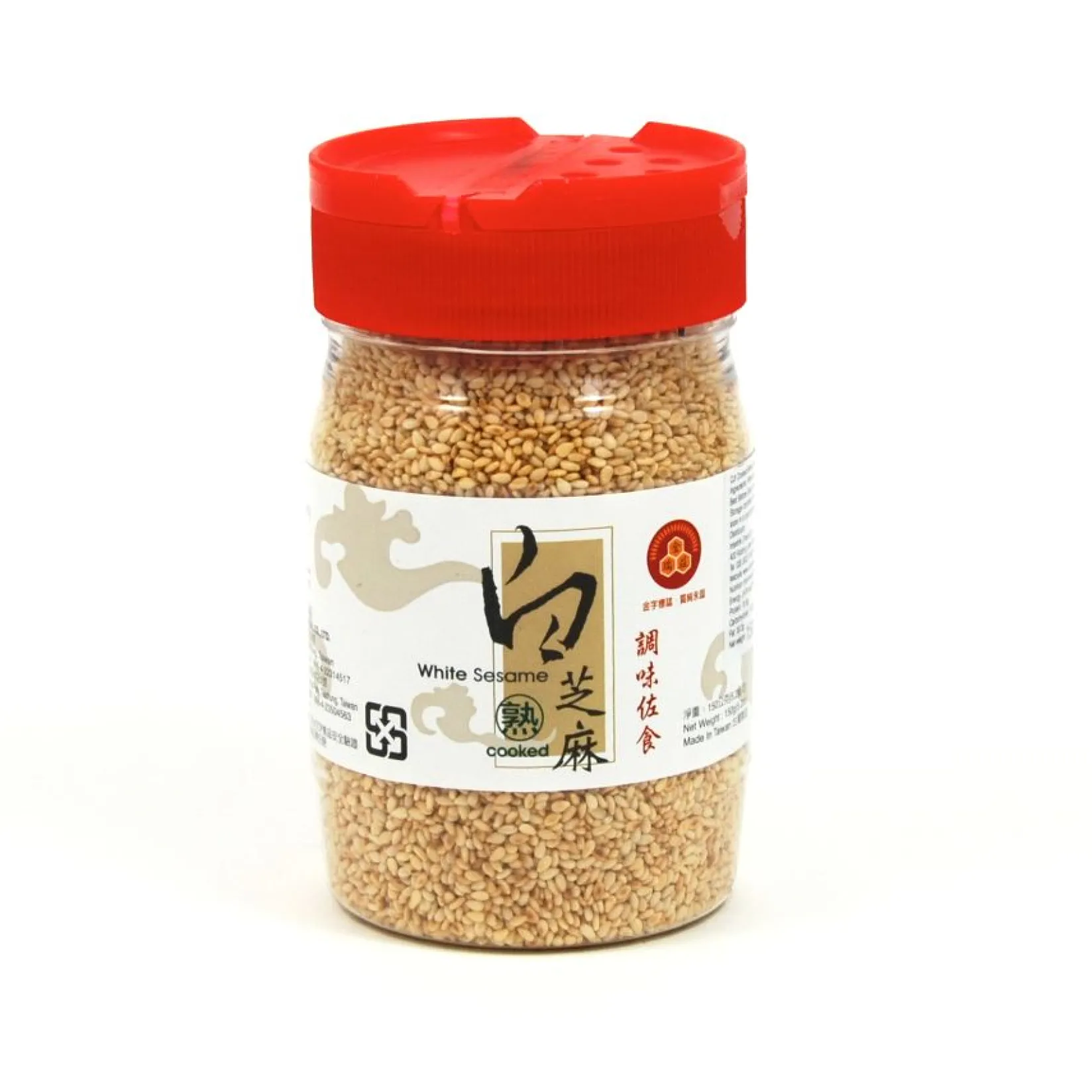CJI Korean Ingredients|Japanese Ingredients^Toasted White Sesame Seeds, 150g