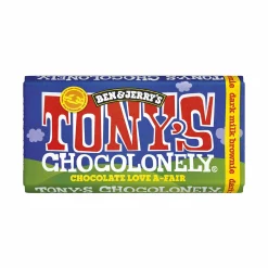 Tony's Chocolonely Ingredients Brands|Chocolate & Sweets^- Ben & Jerry's Dark Milk Brownie, 180g