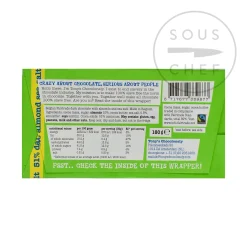 Tony's Chocolonely Ingredients Brands|Chocolate & Sweets^Dark Chocolate Almonds & Sea Salt, 180g
