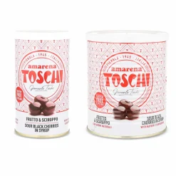 Toschi Italian Ingredients|Baking Ingredients^Sour Black Cherries in Syrup