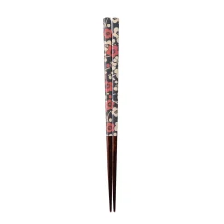 Kawai Co. Ltd Tableware Brands|Japanese Ingredients^Traditional Japanese Lancewood Black Ume Washi Chopsticks, 23cm
