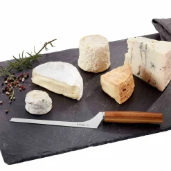 Triangle Kitchen Knives^Hard Cheese Knife with Plum Wood Handle