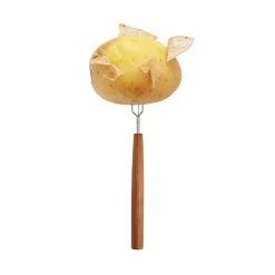 Triangle Cutlery|Tableware Brands^Set of 2 Potato Forks with Plum Wood Handle