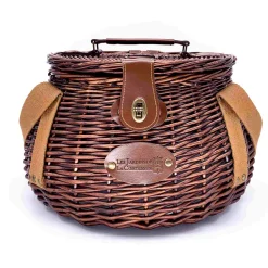 Les Jardin de la Comtesse Picnicware|Disposable Tableware^Tuileries Navy Picnic Basket, 2 Person