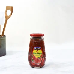 Burcu Middle Eastern Ingredients|Sauces & Condiments^Turkish Hot Pepper Paste - Biber Salcasi, 600g