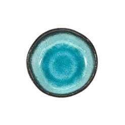 Kiji Stoneware & Ceramics Tableware Brands|Japanese Ingredients^Turquoise Glaze Bowl, 12cm dia x 4cm high