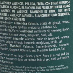 Don Gastronom Ingredients Brands|Spanish Ingredients^Valencia Fried Almonds with Mediterranean Herbs, 125g