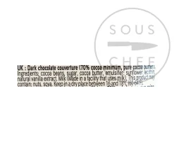 Valrhona French Ingredients|Baking Ingredients^Guanaja 70% Dark Chocolate Chips