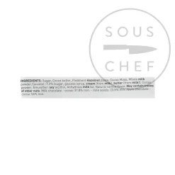 Venchi Ingredients Brands|Italian Ingredients^Nougatine Chocolate, Cigar 100g