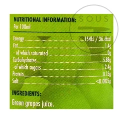 Legumes Oublies Ingredients Brands|French Ingredients^Verjus du Perigord 500ml