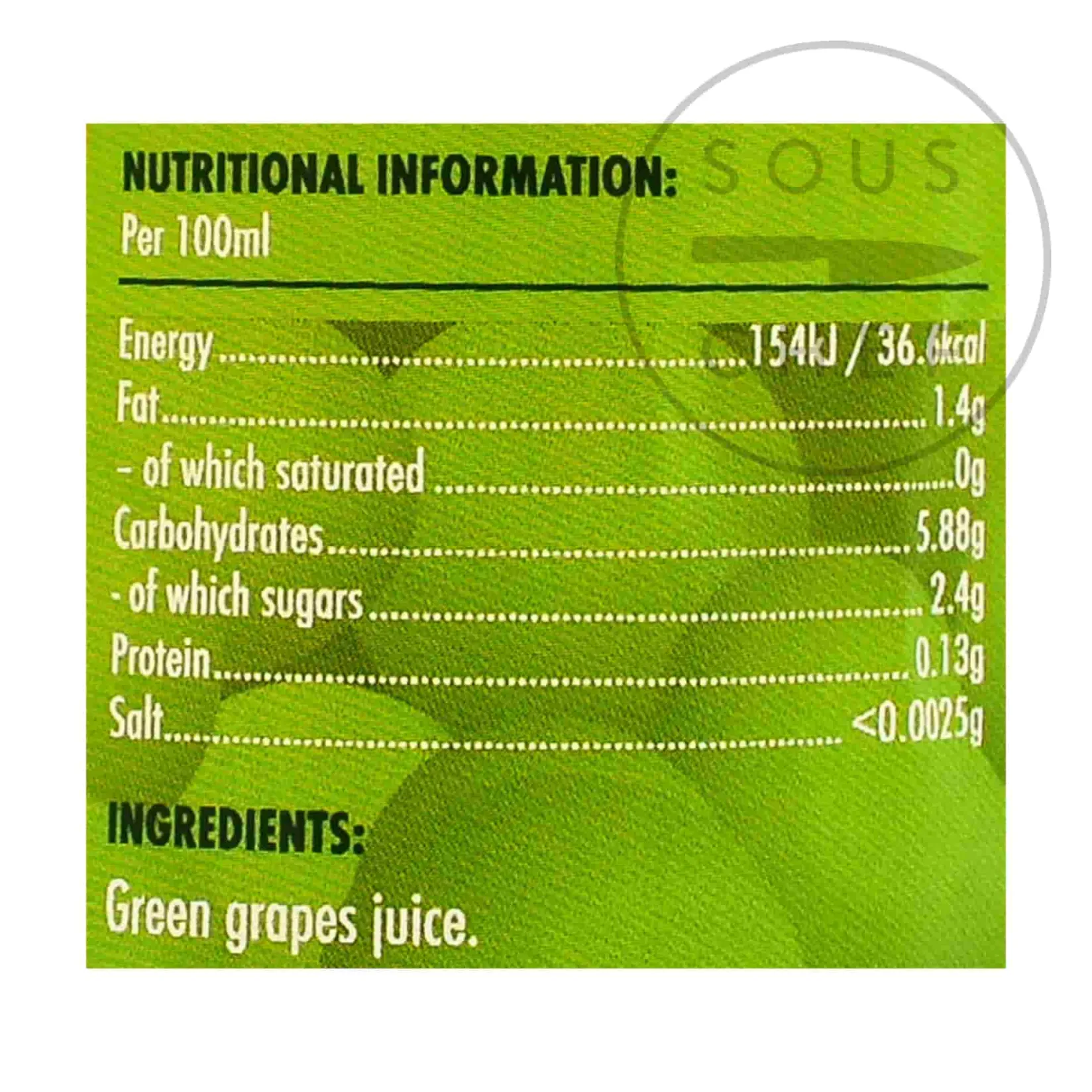 Legumes Oublies Ingredients Brands|French Ingredients^Verjus du Perigord 500ml