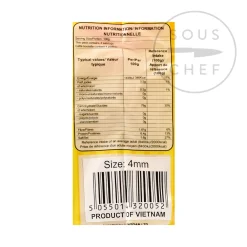 Longdan Southeast Asian Ingredients|Ingredients Brands^Vietnamese Rice Pho Noodles Bahn Pho, 4mm, 400g