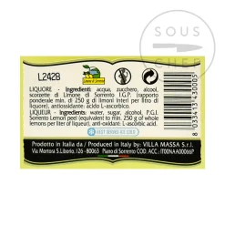 Villa Massa Ingredients Brands|Italian Ingredients^Limoncello, 500ml