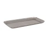 Vintage Tableware Brands^Style Stainless Steel Rectangular Serving Tray, 19.5x8.5cm