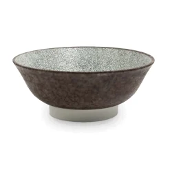 Kiji Stoneware & Ceramics Japanese Ingredients|Bowls^Wareta Ramen Bowl, 22cm