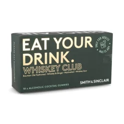 Smith & Sinclair Ingredients Brands|Chocolate & Sweets^Whiskey Club 5V Alcoholic Cocktail Jelly Sweets, 140g