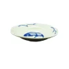 Chinese Tableware Chinese Ingredients|Tableware Brands^White & Blue Carp Deep Plate, 20cm