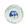 Chinese Tableware Chinese Ingredients|Plates^White & Blue Carp Dinner Plate, 25.5cm