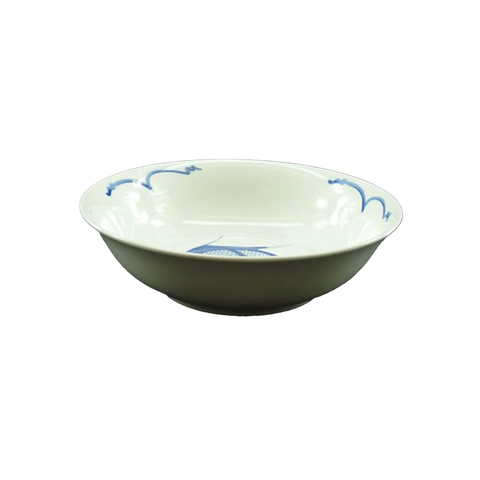 Chinese Tableware Chinese Ingredients|Crockery & Dinnerware^White & Blue Carp Soup Bowl