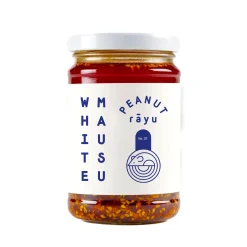 White Mausu Sauces & Condiments|Ingredients Brands^Extra Hot Peanut Rayu, 240g