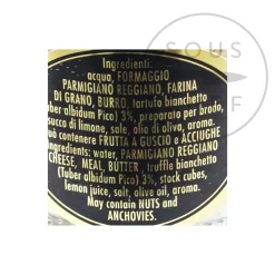 Marini Azzolini Italian Ingredients|Vegetables^White Truffled Sauce with Parmesan & Butter, 90g