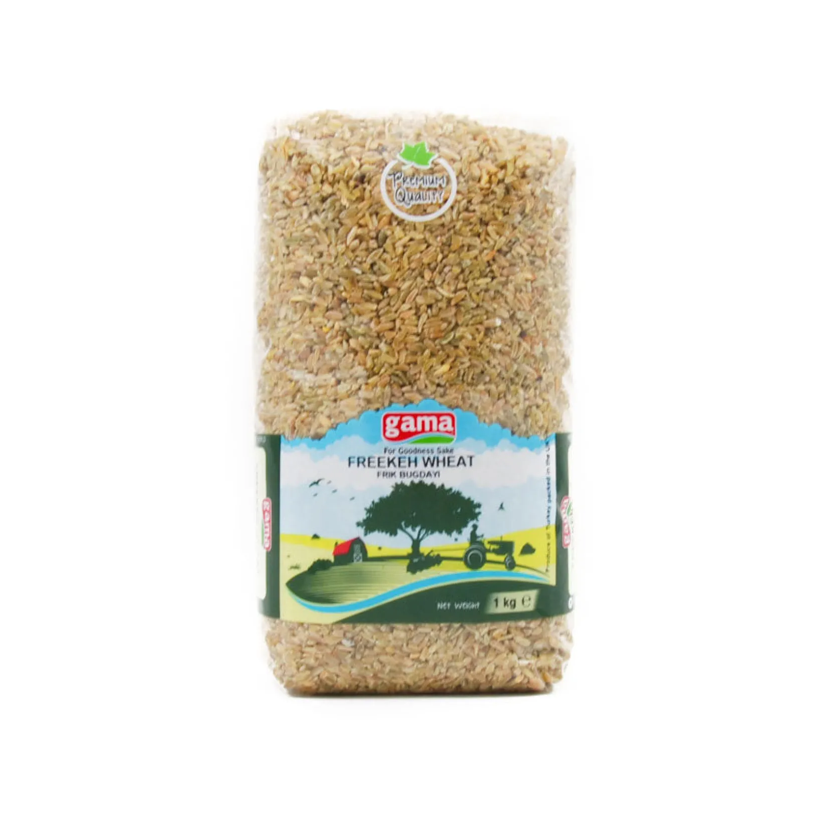 Gama Middle Eastern Ingredients|Ingredients Brands^Whole Freekeh, 1kg